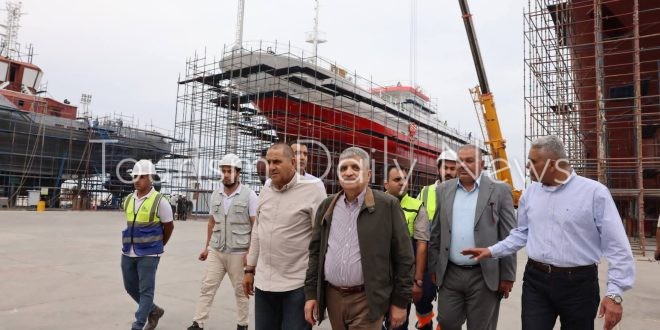 بدء أعمال بناء أتوبيس نهري جديد للنهوض بأسطول النقل النهري المصري