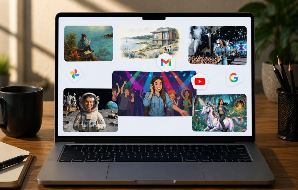 Gemini يفهمك أكثر.. جوجل تتيح إنشاء صور تعكس الحياة الشخصية