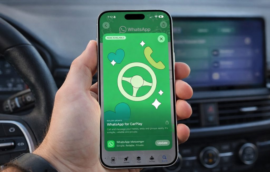 واتساب تطلق تحديثًا جديدًا لـ CarPlay.. واجهة جديدة تقلّل الاعتماد على “سيري”