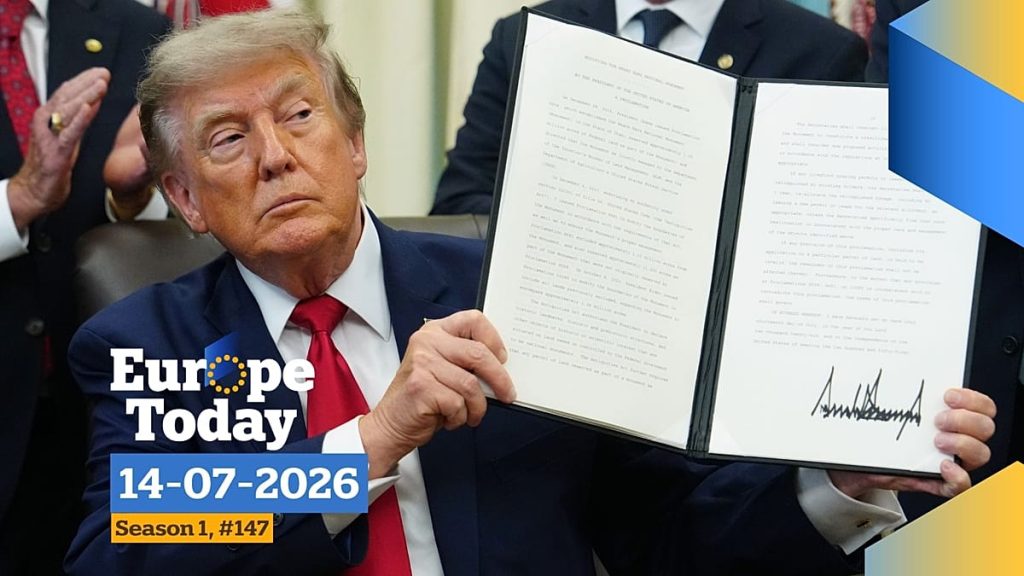 مباشر – أوروبا اليوم: توتر في الشرق الأوسط مع تعهّد ترامب برسوم 20% على الشحن في مضيق هرمز