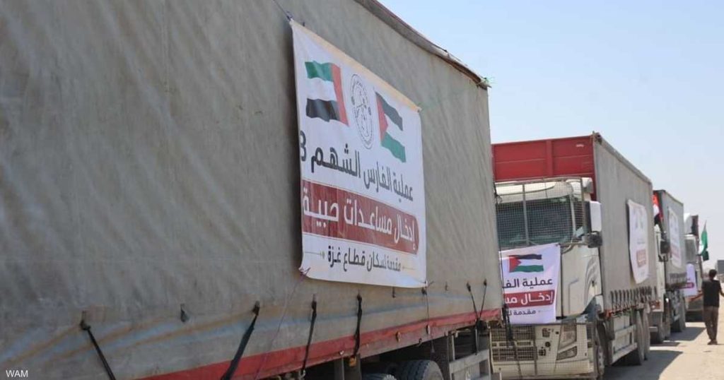 “الفارس الشهم 3” يقدم قافلة أدوية للمنظومة الصحية في غزة