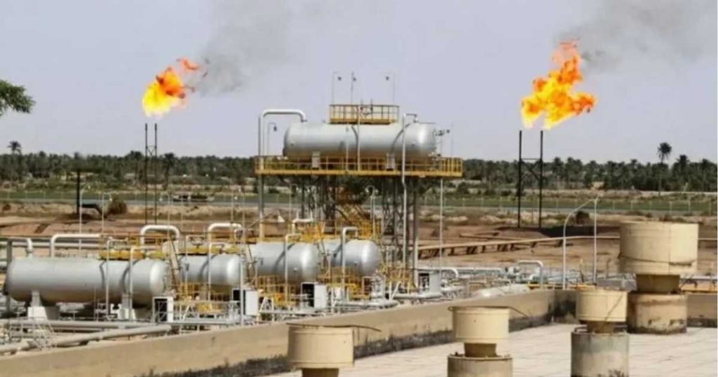 السيطرة على حريق في حقل الأحدب النفطي بالعراق