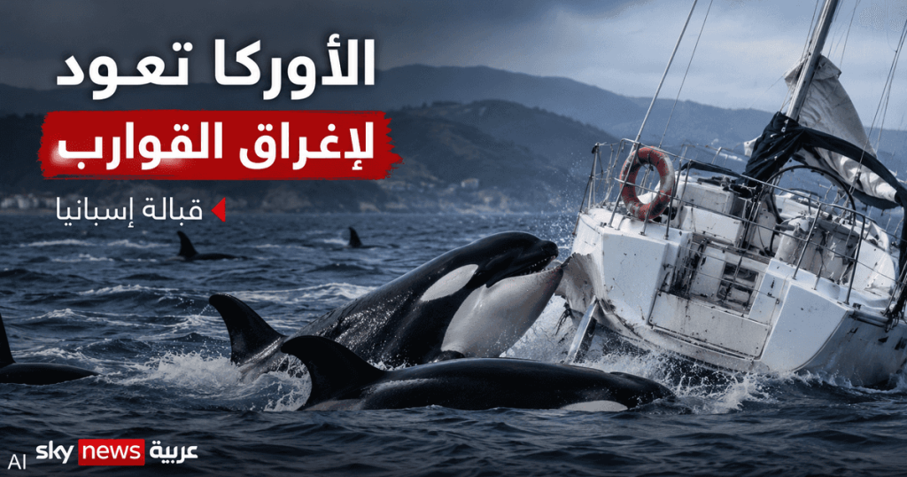 رعب في البحر.. لغز الأوركا يتجدد على سواحل إسبانيا