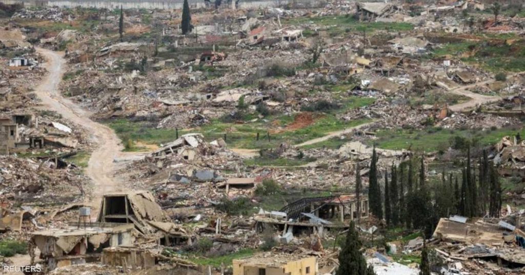 بعد وقف النار.. صور فضائية تكشف “محو قرى” في جنوب لبنان