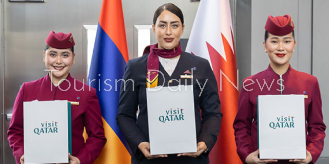 قطر تستقبل أولي رحلات “الشارتر” من أرمينيا