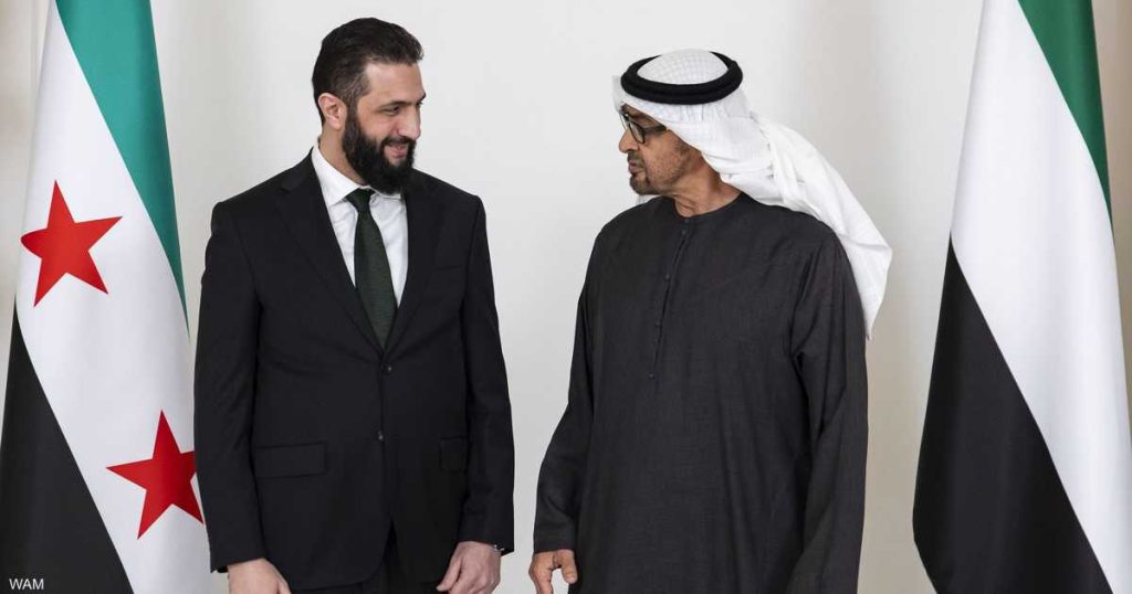محمد بن زايد والرئيس السوري يبحثان تعزيز علاقات البلدين