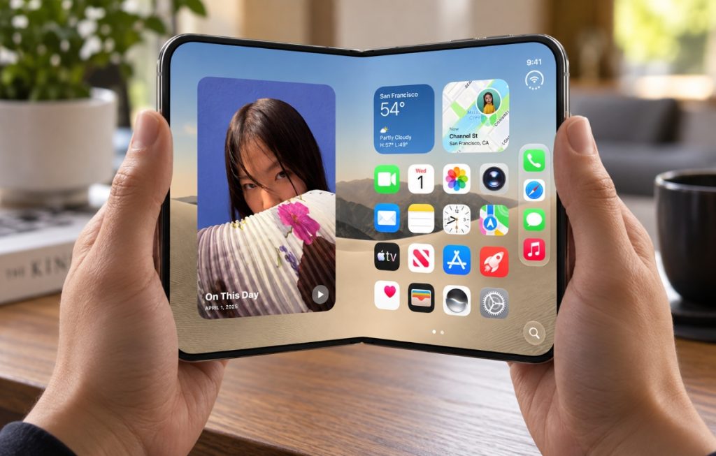 آبل تواجه مشكلات إنتاج تهدد إطلاق iPhone Duo القابل للطي
