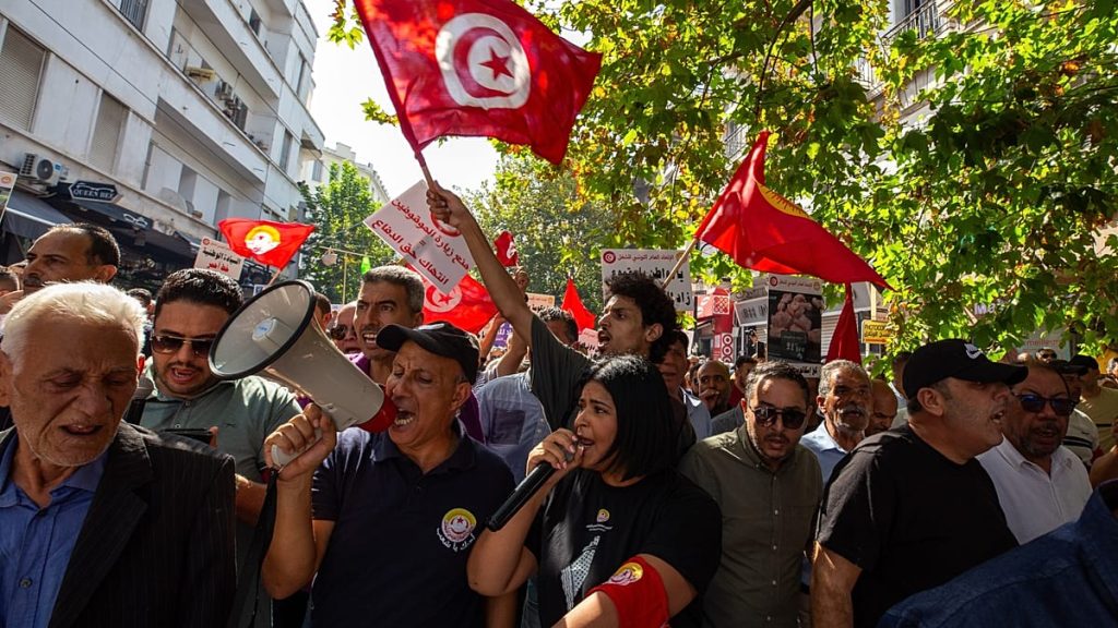 تونس: السجن أربع سنوات للمعارضة ألفة الحامدي بسبب تدوينات تنتقد سعيّد والمؤسسة العسكرية
